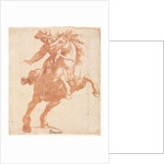 Rearing Horse and Rider, c. 1600 by Antonio Tempesta (attributed to)