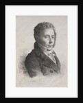 Receuil dessais lithographiques: Portrait of M. Coupin de La Couperie, 1816 by Anne-Louis Girodet de Roucy-Trioson