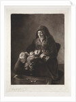 Rembrandt's Mother, 19th-20th century by Samuel Arlent-Edwards