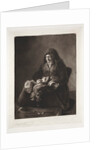 Rembrandt's Mother, 19th-20th century by Samuel Arlent-Edwards