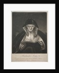 Rembrandt's Mother by James McArdell