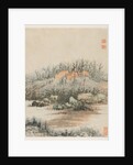 Reminiscences of Qinhuai River, 1642-1707 by Shitao