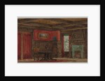 Rendering for Interior Design, about 1880- 1900 by August Frederick Biehle; M. James Bowman