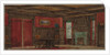 Rendering for Interior Design, about 1880- 1900 by August Frederick Biehle; M. James Bowman