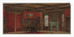 Rendering for Interior Design, about 1880- 1900 by August Frederick Biehle; M. James Bowman