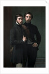 René-Charles Dassy and His Brother Jean-Baptiste-Claude-Amédé Dassy, 1850 by Hippolyte Jean Flandrin