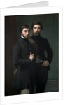 René-Charles Dassy and His Brother Jean-Baptiste-Claude-Amédé Dassy, 1850 by Hippolyte Jean Flandrin