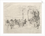 Restaurant am Wasser by Max Liebermann