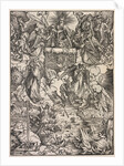 Revelation of St. John: Seven Angels with Trumpets, 1511 by Albrecht Dürer
