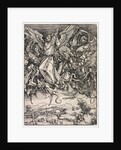 Revelation of St. John: St. Michael fighting the Dragon, 1511 by Albrecht Dürer