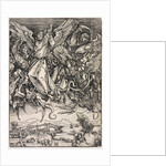 Revelation of St. John: St. Michael fighting the Dragon, 1511 by Albrecht Dürer