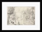Road by the Old Bridge, 1800s by Unknown