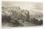 Rocca Giovane by Edward Lear