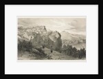 Rocca Giovane by Edward Lear