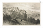 Rocca Giovane by Edward Lear