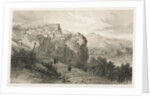 Rocca Giovane by Edward Lear