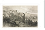Rocca Giovane by Edward Lear