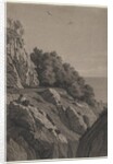 Rocky Cliff on a Coast, c. 1850-1860 by Anonymous