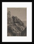 Rocky Cliff on a Coast, c. 1850-1860 by Anonymous