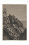 Rocky Cliff on a Coast, c. 1850-1860 by Anonymous