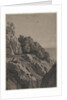 Rocky Cliff on a Coast, c. 1850-1860 by Anonymous