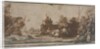 Rocky Inlet with Boats and Buildings, 1600s by Unknown