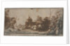 Rocky Inlet with Boats and Buildings, 1600s by Unknown