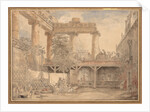 Roman Ruins, Villa Pamfili, 1774 by Hubert Robert