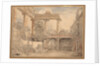 Roman Ruins, Villa Pamfili, 1774 by Hubert Robert