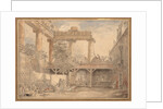 Roman Ruins, Villa Pamfili, 1774 by Hubert Robert
