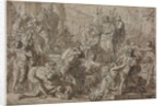 Roman Subject, 1700s by Philibert Benoît Delarue (attributed to)