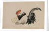 Rooster, Hen, and Chicks, c. 1880s by Shibata Zeshin