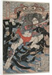 Rori Hakucho Chojun, late 1820s by Utagawa Kuniyoshi