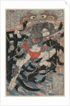 Rori Hakucho Chojun, late 1820s by Utagawa Kuniyoshi