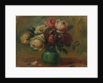 Roses in a Vase, c. 1890 by Pierre-Auguste Renoir