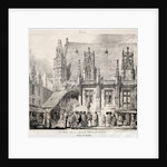 Rouen: Entrée de la Salle des Pas Perdus, Palais du Justice, 1824 by Richard Parkes Bonington