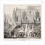 Rouen: Entrée de la Salle des Pas Perdus, Palais du Justice, 1824 by Richard Parkes Bonington