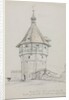 Round Tower, Castle of Munoth, Schafhausen, Switzerland, 1842 by John William Casilear