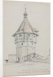 Round Tower, Castle of Munoth, Schafhausen, Switzerland, 1842 by John William Casilear