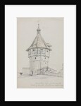Round Tower, Castle of Munoth, Schafhausen, Switzerland, 1842 by John William Casilear