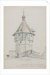 Round Tower, Castle of Munoth, Schafhausen, Switzerland, 1842 by John William Casilear