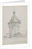 Round Tower, Castle of Munoth, Schafhausen, Switzerland, 1842 by John William Casilear