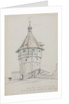 Round Tower, Castle of Munoth, Schafhausen, Switzerland, 1842 by John William Casilear