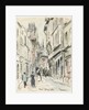 Rue Damiette, Rouen, c. 1884 by Camille Pissarro