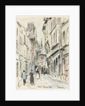 Rue Damiette, Rouen, c. 1884 by Camille Pissarro