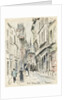 Rue Damiette, Rouen, c. 1884 by Camille Pissarro