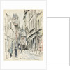 Rue Damiette, Rouen, c. 1884 by Camille Pissarro