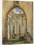 Ruin of a Church, 1849 by Rudolf von Alt
