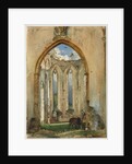 Ruin of a Church, 1849 by Rudolf von Alt