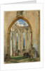 Ruin of a Church, 1849 by Rudolf von Alt